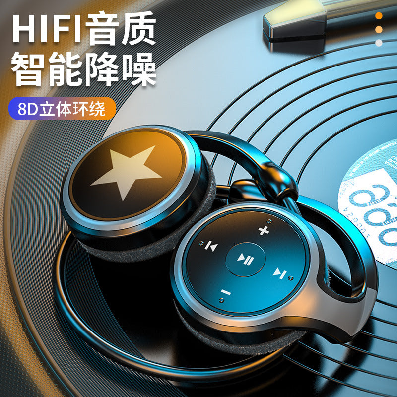 Cross-border new arrival private model A23 wireless Bluetooth headset sports rear ear-mounted i7i12 binaural Mini Card inserting earphone