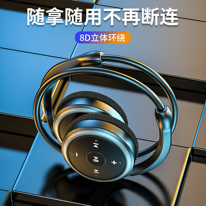 Cross-border new arrival private model A23 wireless Bluetooth headset sports rear ear-mounted i7i12 binaural Mini Card inserting earphone