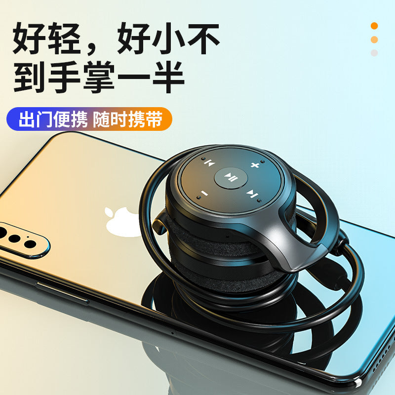 Cross-border new arrival private model A23 wireless Bluetooth headset sports rear ear-mounted i7i12 binaural Mini Card inserting earphone