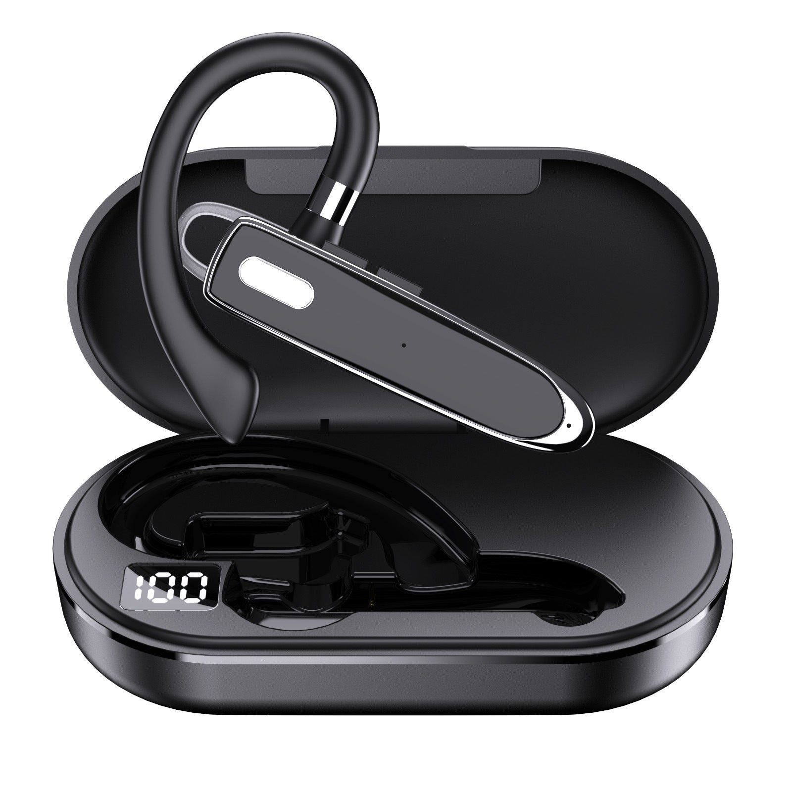 Cross-border hot YYK-520 business monaural ear hook wireless Bluetooth headset Huaqiang North call noise reduction 525