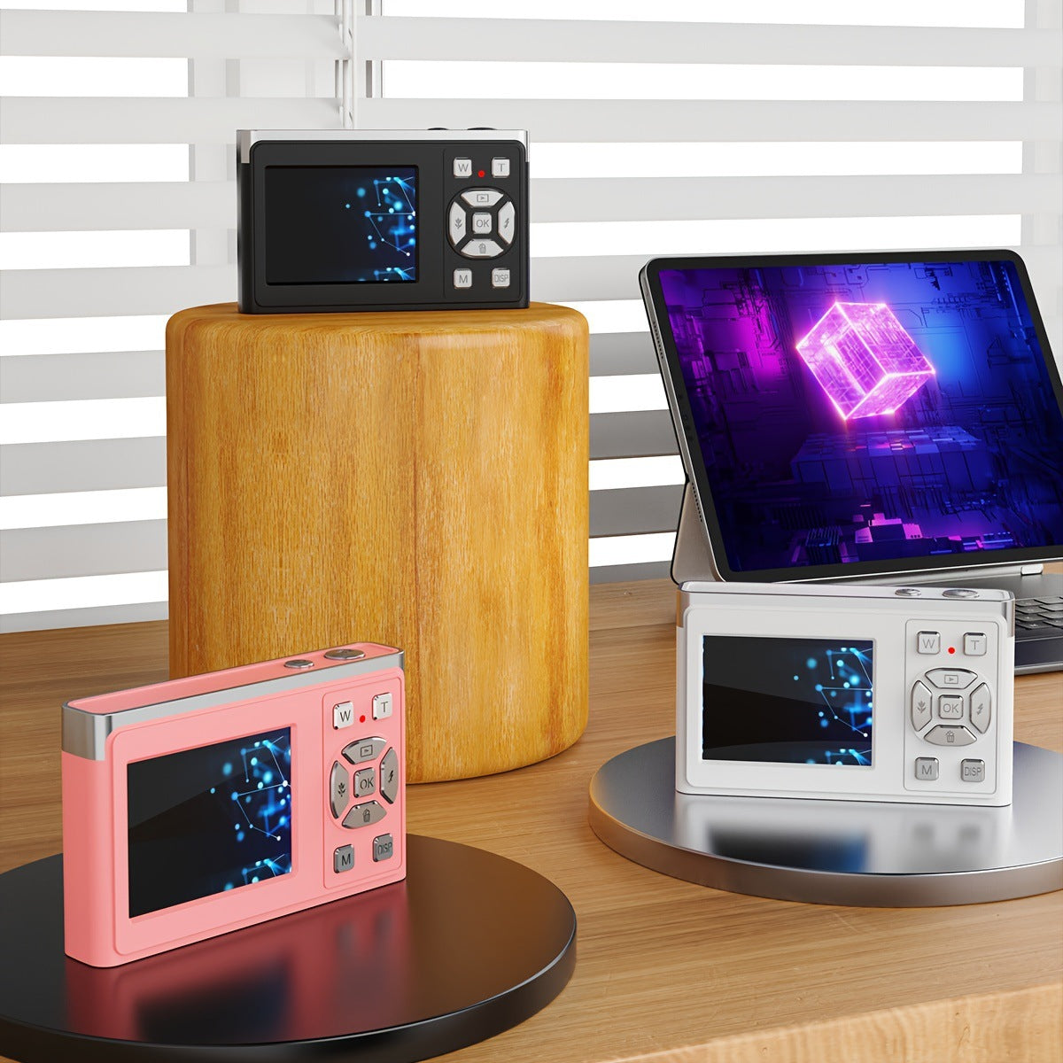 Student Digital Camera HD Portable with Selfie Beauty