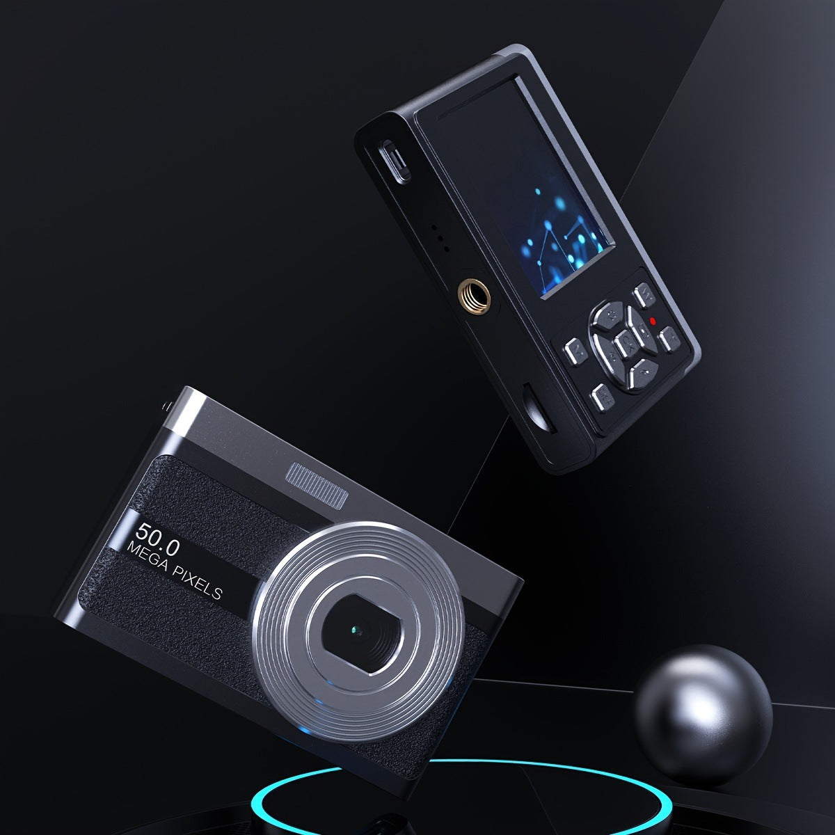 Student Digital Camera HD Portable with Selfie Beauty