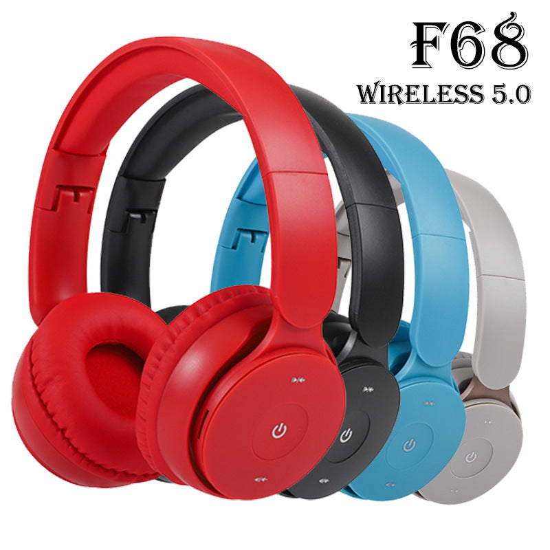 Cross-border new wireless Bluetooth headphone head-mounted game online class Call trend children's headphones headset