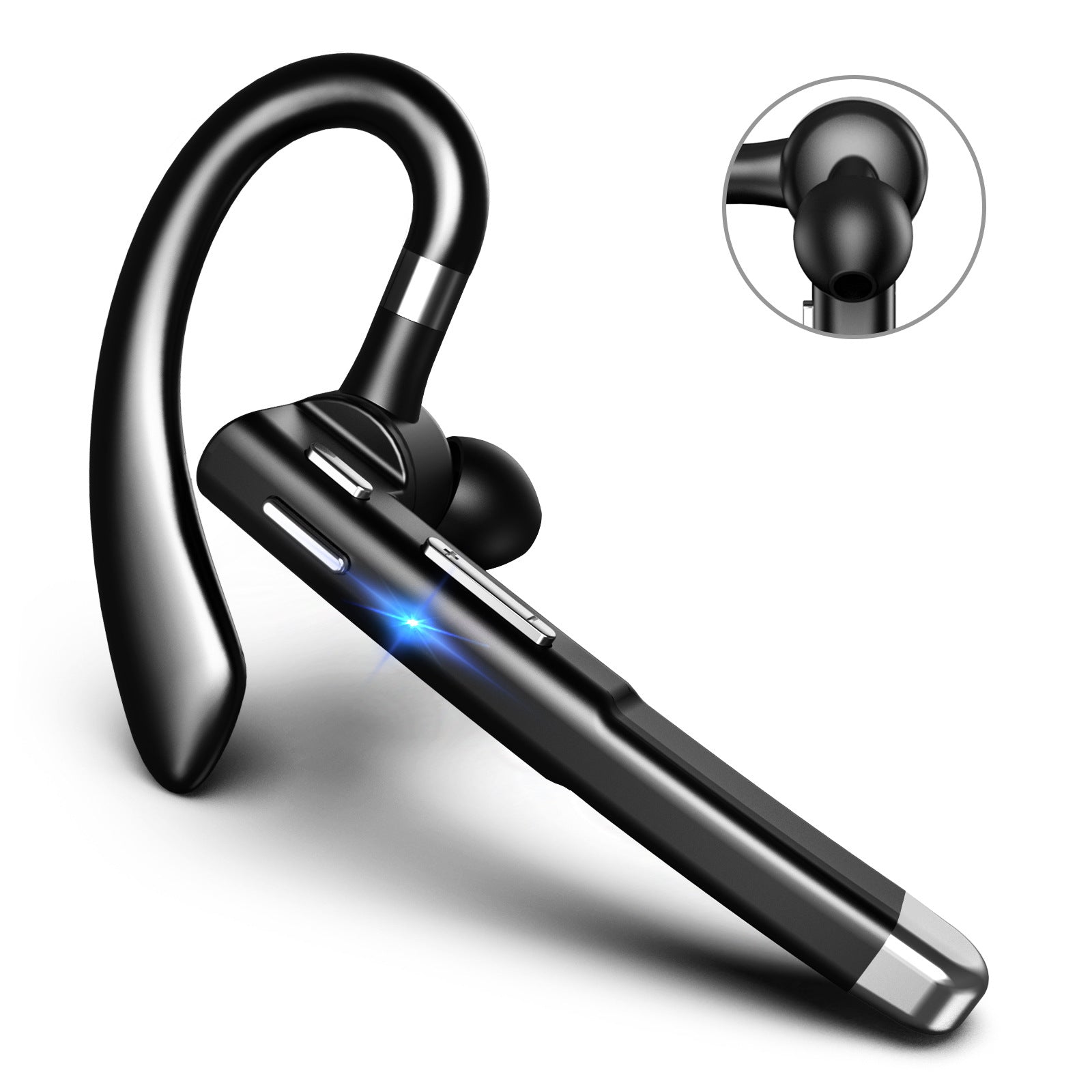 Cross-border hot YYK-520 business monaural ear hook wireless Bluetooth headset Huaqiang North call noise reduction 525