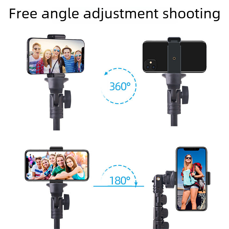 Selfie stick tripod integrated 1.6 m Photography bracket cross-border portable tripod factory wholesale