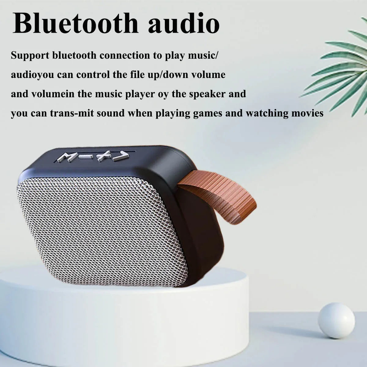 Portable Wireless Soundbar 500mAh Battery Bluetooth 5.0 Outdoor Indoor Sport HIFI Customized High-Quality Speakers Soundbar