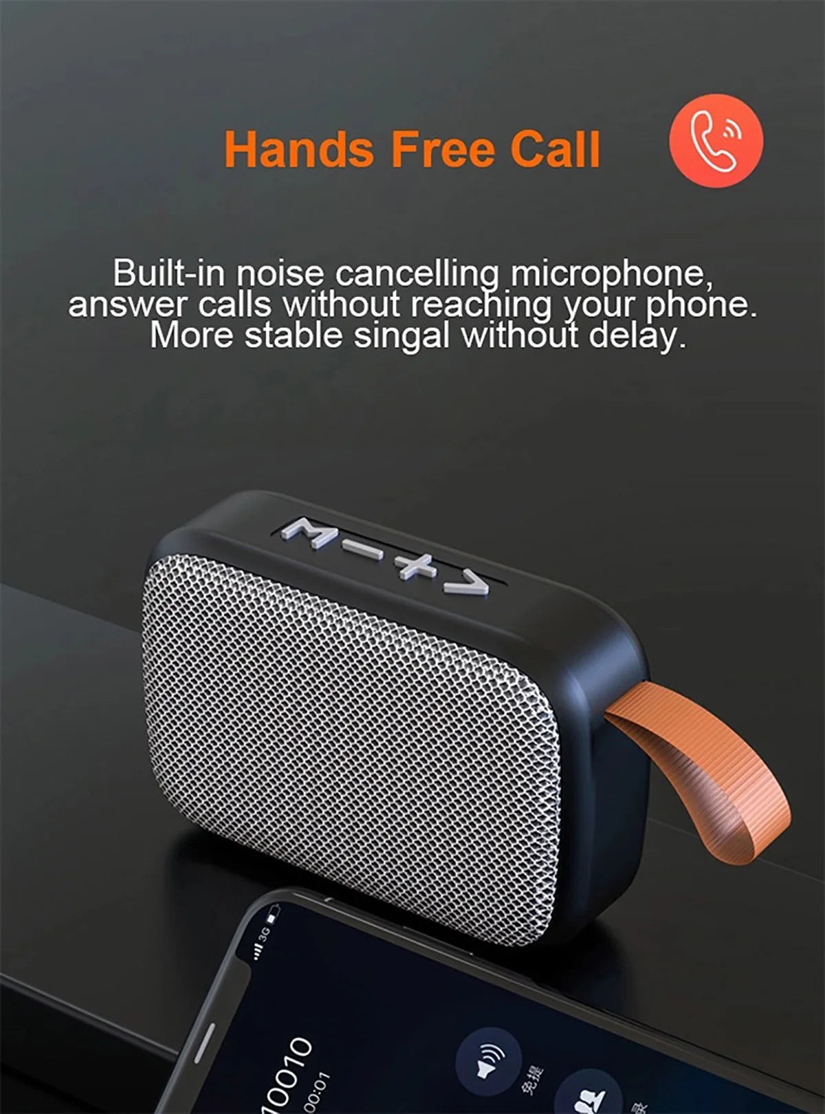 Portable Wireless Soundbar 500mAh Battery Bluetooth 5.0 Outdoor Indoor Sport HIFI Customized High-Quality Speakers Soundbar