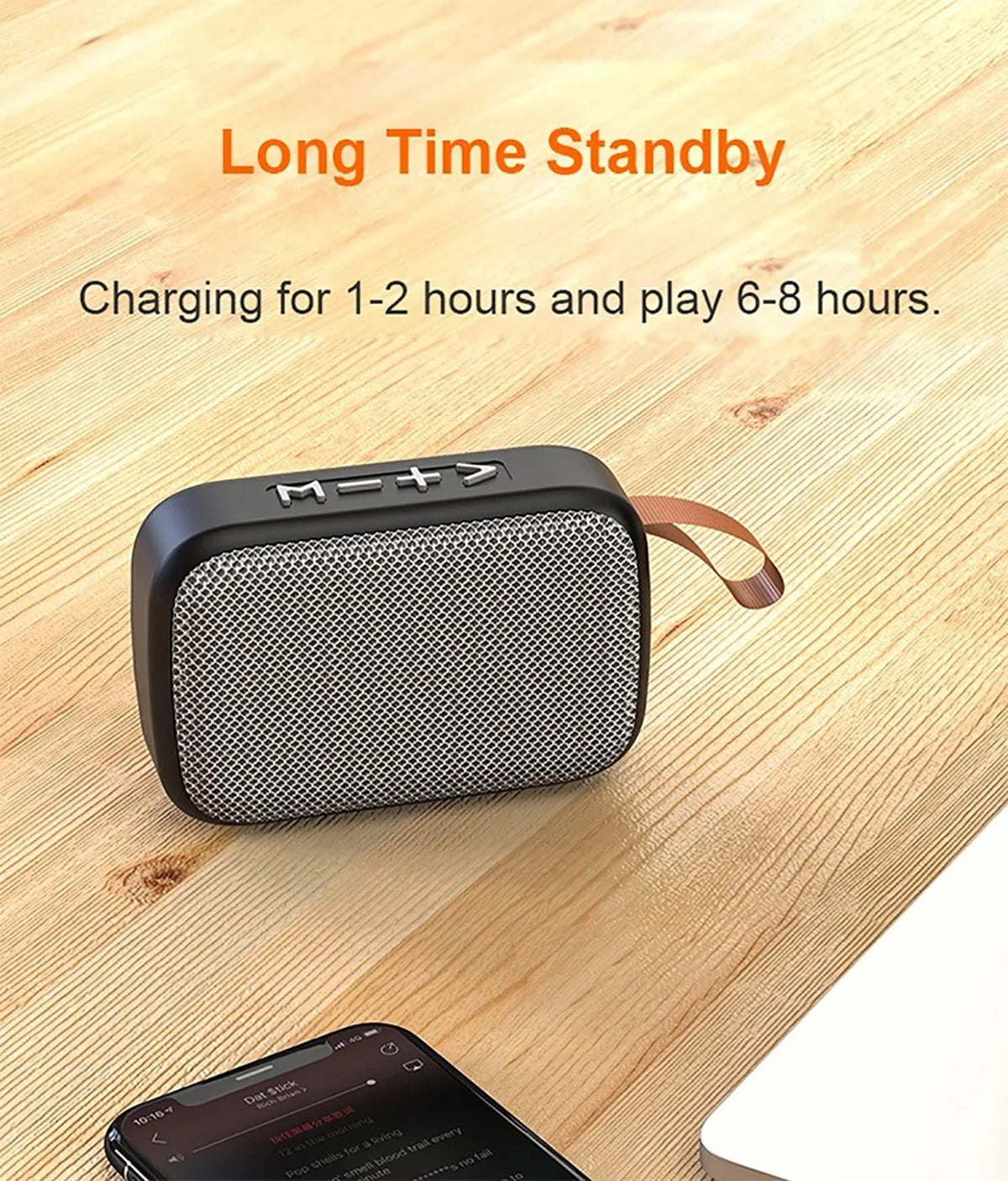 Portable Wireless Soundbar 500mAh Battery Bluetooth 5.0 Outdoor Indoor Sport HIFI Customized High-Quality Speakers Soundbar