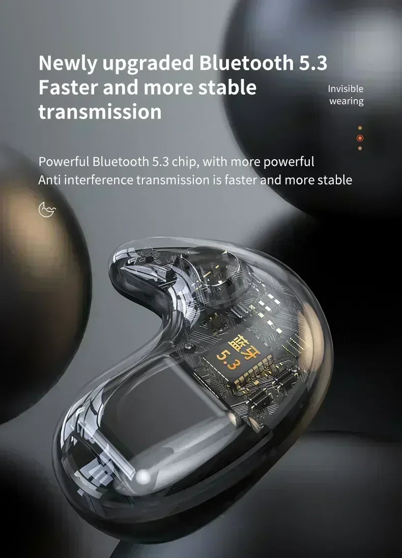 TWS Earphones Wireless Earphones Headphones Noise Reduction Sport Game Sleep Bluetooth Earbuds for all smartphones