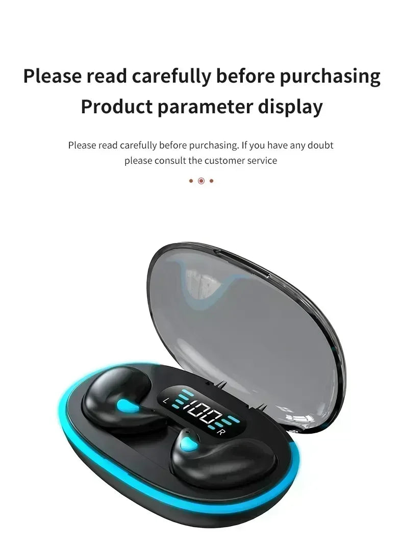 TWS Earphones Wireless Earphones Headphones Noise Reduction Sport Game Sleep Bluetooth Earbuds for all smartphones