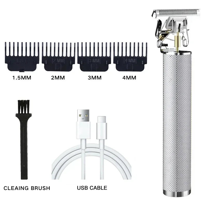 T9 Electric Hair Clipper for Men Professional Rechargeable Hair Cutting Machine Barber Shaver Haircut Remover Trimmer