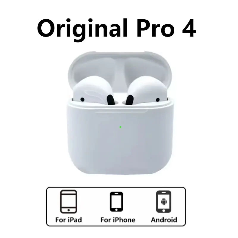 2025 Original Air Pro 4 TWS Wireless Headphones Earphone Bluetooth 5.0 Waterproof Headset with Mic Earbuds for Iphone Huawei